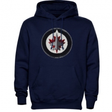 NHL Men's Levelwear Winnipeg Jets Freshman Hoodie - Navy Blue