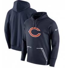 NFL Chicago Bears Nike Champ Drive Vapor Speed Pullover Hoodie - Navy
