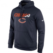 NFL Chicago Bears Nike Kick Off Staff Performance Pullover Hoodie - Navy