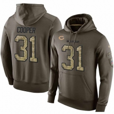 NFL Nike Chicago Bears #31 Marcus Cooper Green Salute To Service Men's Pullover Hoodie