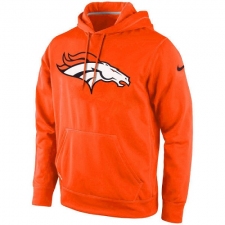 Men's NFL Denver Broncos Nike Orange KO Logo Essential Hoodie