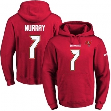 NFL Men's Nike Tampa Bay Buccaneers #7 Patrick Murray Red Name & Number Pullover Hoodie