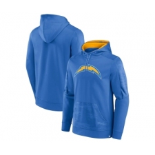Men's Los Angeles Chargers Blue On The Ball Pullover Hoodie