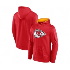 Men's Kansas City Chiefs Red On The Ball Pullover Hoodie