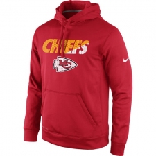 NFL Kansas City Chiefs Nike Kick Off Staff Performance Pullover Hoodie - Red
