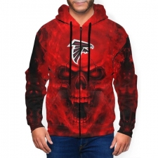 Falcons Men's Zip Hooded Sweatshirt