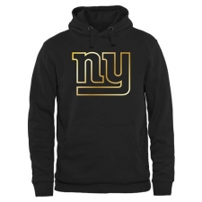 NFL Men's New York Giants Pro Line Black Gold Collection Pullover Hoodie