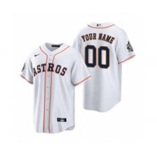 Men's Houston Astros ACTIVE PLAYER Custom White 2022 World Series Home Stitched Baseball Jersey