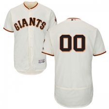 Men's Majestic San Francisco Giants Customized Cream Home Flex Base Authentic Collection MLB Jersey