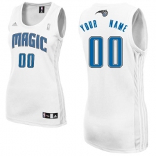 Women's Adidas Orlando Magic Customized Swingman White Home NBA Jersey