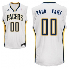 Youth Adidas Indiana Pacers Customized Swingman White Home NBA Jersey