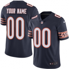 Youth Nike Chicago Bears Customized Navy Blue Team Color Vapor Untouchable Limited Player NFL Jersey
