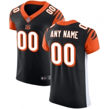 Men's Nike Cincinnati Bengals Customized Black Team Color Vapor Untouchable Elite Player NFL Jersey