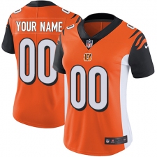 Women's Nike Cincinnati Bengals Customized Elite Orange Alternate NFL Jersey