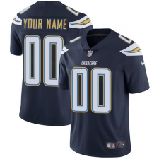 Men's Nike Los Angeles Chargers Customized Navy Blue Team Color Vapor Untouchable Limited Player NFL Jersey