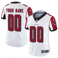 Women's Nike Atlanta Falcons Customized White Vapor Untouchable Limited Player NFL Jersey
