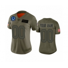 Women's Indianapolis Colts Customized Camo 2019 Salute to Service Limited Jersey