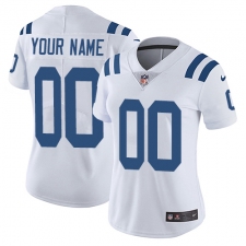 Women's Nike Indianapolis Colts Customized White Vapor Untouchable Limited Player NFL Jersey