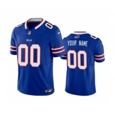 Men's Buffalo Bills Active Player Custom Blue 2023 F.U.S.E. Vapor Untouchable Limited Stitched Jersey