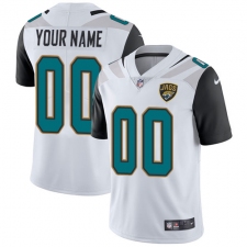 Youth Nike Jacksonville Jaguars Customized White Vapor Untouchable Limited Player NFL Jersey