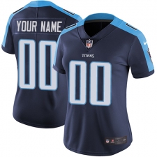 Women's Nike Tennessee Titans Customized Navy Blue Alternate Vapor Untouchable Limited Player NFL Jersey