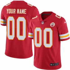 Men's Nike Kansas City Chiefs Customized Red Team Color Vapor Untouchable Limited Player NFL Jersey