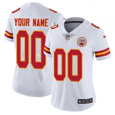 Women's Nike Kansas City Chiefs Customized Elite White NFL Jersey