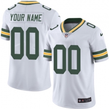 Youth Nike Green Bay Packers Customized White Vapor Untouchable Limited Player NFL Jersey
