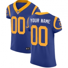 Men's Nike Los Angeles Rams Customized Royal Blue Alternate Vapor Untouchable Custom Elite NFL Jerseys
