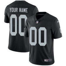 Men's Nike Oakland Raiders Customized Black Team Color Vapor Untouchable Limited Player NFL Jersey