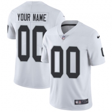 Men's Nike Oakland Raiders Customized White Vapor Untouchable Limited Player NFL Jersey