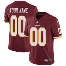 Youth Nike Washington Redskins Customized Burgundy Red Team Color Vapor Untouchable Limited Player NFL Jersey