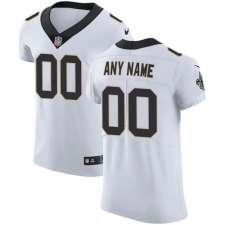 Men's Nike New Orleans Saints Customized White Vapor Untouchable Custom Elite NFL Jerseys