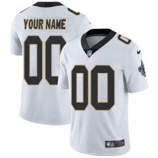 Men's Nike New Orleans Saints Customized White Vapor Untouchable Limited Player NFL Jersey