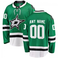 Youth Dallas Stars Customized Fanatics Branded Green Home Breakaway NHL Jersey