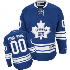 Youth Reebok Toronto Maple Leafs Customized Premier Royal Blue New Third NHL Jersey