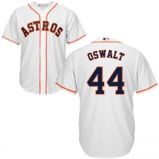 Youth Majestic Houston Astros #44 Roy Oswalt Replica White Home Cool Base MLB Jersey