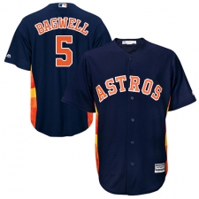 Youth Majestic Houston Astros #5 Jeff Bagwell Authentic Navy Blue Alternate Cool Base MLB Jersey