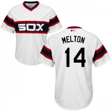 Youth Majestic Chicago White Sox #14 Bill Melton Authentic White 2013 Alternate Home Cool Base MLB Jersey