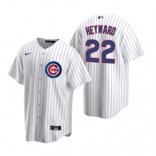 Men's Nike Chicago Cubs #22 Jason Heyward White Home Stitched Baseball Jersey