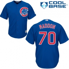Youth Majestic Chicago Cubs #70 Joe Maddon Replica Royal Blue Alternate Cool Base MLB Jersey