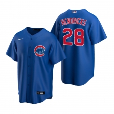 Men's Nike Chicago Cubs #28 Kyle Hendricks Royal Alternate Stitched Baseball Jersey