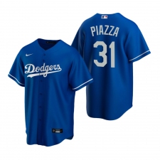 Men's Nike Los Angeles Dodgers #31 Mike Piazza Royal Alternate Stitched Baseball Jersey