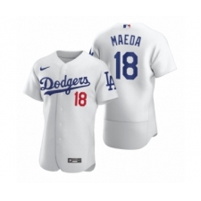 Men's Los Angeles Dodgers #18 Kenta Maeda Nike White 2020 Authentic Jersey