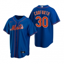 Men's Nike New York Mets #30 Michael Conforto Royal Alternate Stitched Baseball Jersey