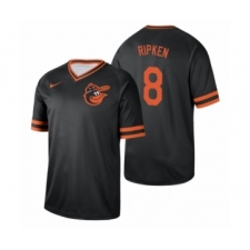 Youth Baltimore Orioles #8 Cal Ripken Jr. Black Cooperstown Collection Legend Jersey