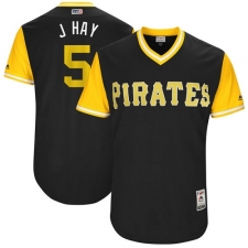 Men's Majestic Pittsburgh Pirates #5 Josh Harrison 