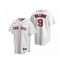 Men's Boston Red Sox #9 Ted Williams Nike White Replica Home Jersey