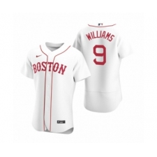 Men's Boston Red Sox Ted Williams Nike White Authentic 2020 Alternate Jersey