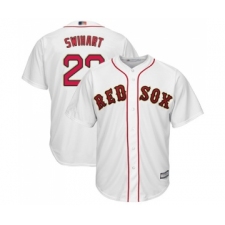 Youth Boston Red Sox #23 Blake Swihart Authentic White 2019 Gold Program Cool Base Baseball Jersey